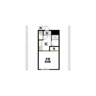 大根スカイリッチマンション【3階】の間取り
