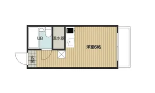 ライオンズマンション横浜【3階】の間取り