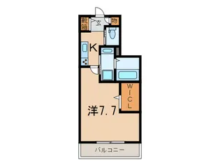 カーサ・レガート芦屋【3階】の間取り