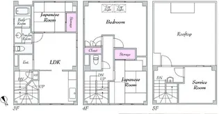 石田ビル銀座 3~5F【3階】の間取り