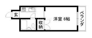 ハイツシャムロック【3階】の間取り