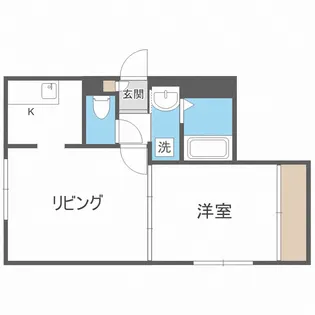 グランデ・カーマ28【2階】の間取り