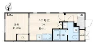 Aglaia要町【1階】の間取り