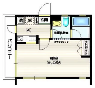 フレア柏木【3階】の間取り