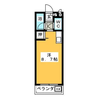 コーポ賀城園II【2階】の間取り