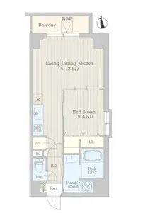 ARROWS【3階】の間取り