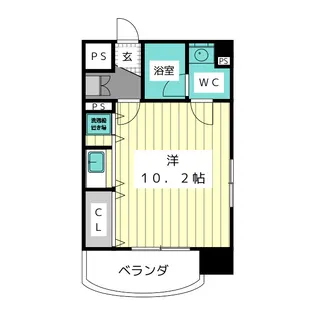 リヴシティ大須【2階】の間取り