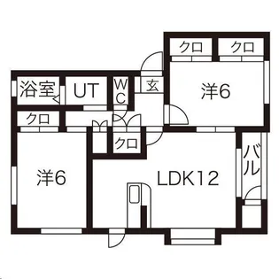 エスペランス【1階】の間取り