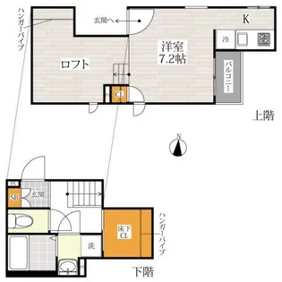 CB琴平フェリオ【1階】の間取り