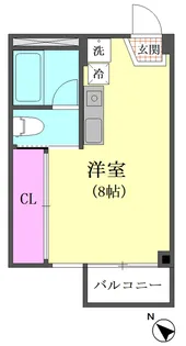 Y・M・RESIDENCE【3階】の間取り