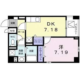 シャインツリー両国【3階】の間取り