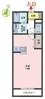 Villa Amoroso A棟【1階】の間取り