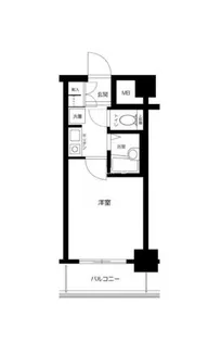 フォルトゥナ日本橋【10階】の間取り
