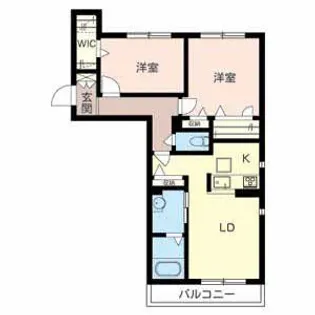 グランハイツ タナベ【2階】の間取り