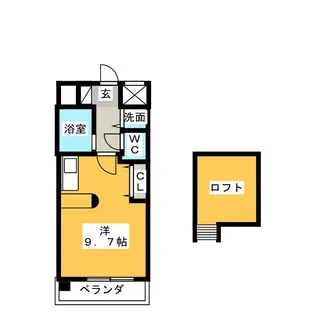 パルテンツァ【7階】の間取り