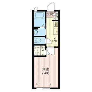 コモド・キキ【1階】の間取り