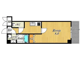 パーラム野田【3階】の間取り