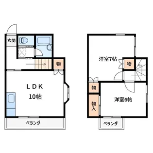 リバーウインドの間取り