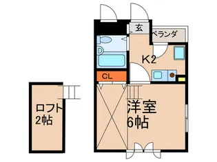 PASAPAS【5階】の間取り
