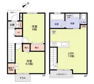 bella foresta【2階】の間取り