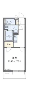 クレイノデュランタ【1階】の間取り