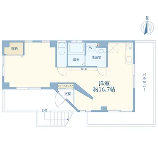 タナハウス【3階】の間取り