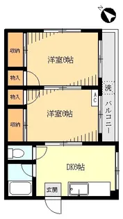 第12まさひろ商事ビル【4階】の間取り