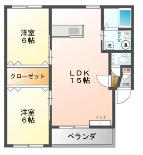 Mハイツ宮の森13【3階】の間取り