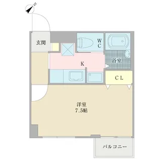 ブライトンコート【3階】の間取り