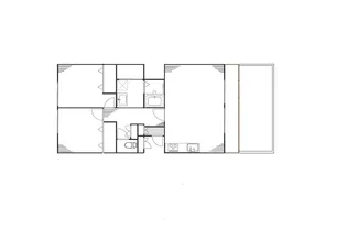 牡鹿台ハイツ【1階】の間取り