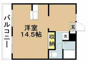 アルテブラン大橋【2階】の間取り