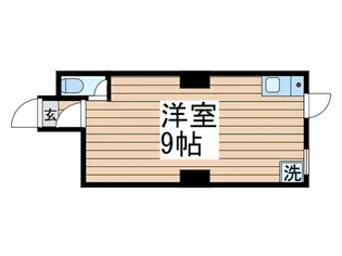 ベル21鎌形【1階】の間取り
