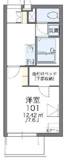 レオパレスサンピエスタ【3階】の間取り