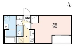カーサ・トレセント【3階】の間取り