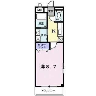 ボニート【1階】の間取り