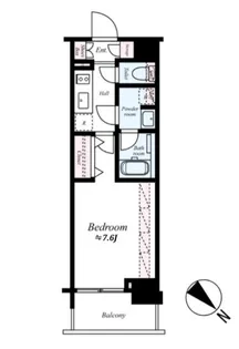 フュージョナル浅草FOREST【3階】の間取り
