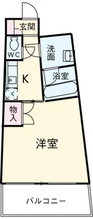 カーサヨサミ【1階】の間取り