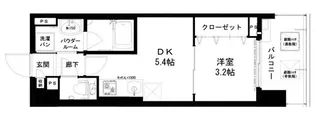 LaCASA京橋【3階】の間取り