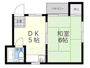 米澤ハイツ【3階】の間取り