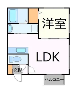Lucia南12【4階】の間取り