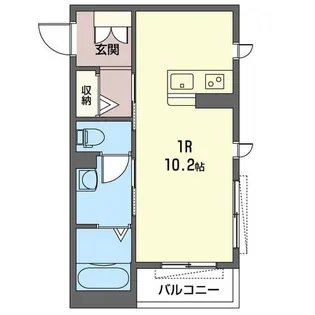 ハウオリ ハレ イケブクロ【3階】の間取り