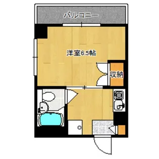 ペアレフルカワ【3階】の間取り