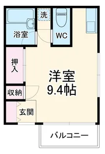 COCOHEIM【1階】の間取り