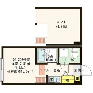 ファーストハイム【2階】の間取り