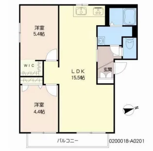 グランバリエT&K *【2階】の間取り
