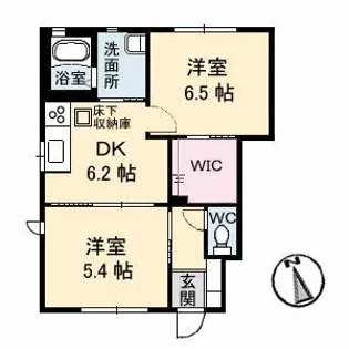 グランメール 20【1階】の間取り