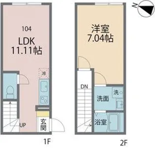 ブランシェの間取り