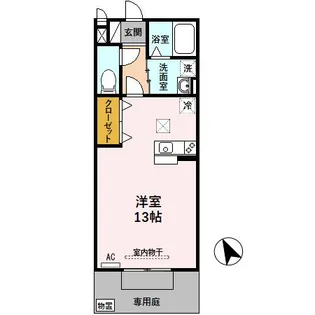 ボアソルテ【1階】の間取り