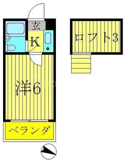 ビューパレス新柏A・B【2階】の間取り