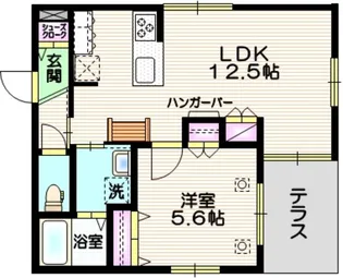 ヘーベルメゾン常盤台公園【1階】の間取り
